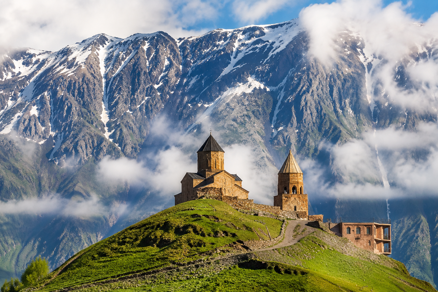 Kazbegi dağları