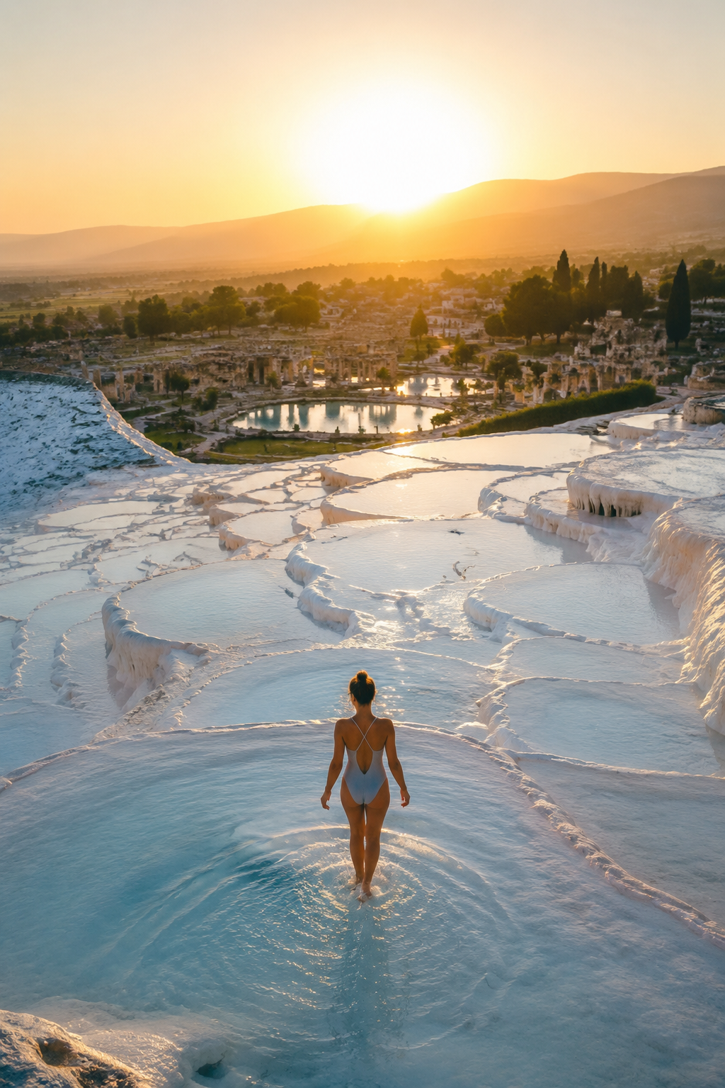 Pamukkale travertenleri
